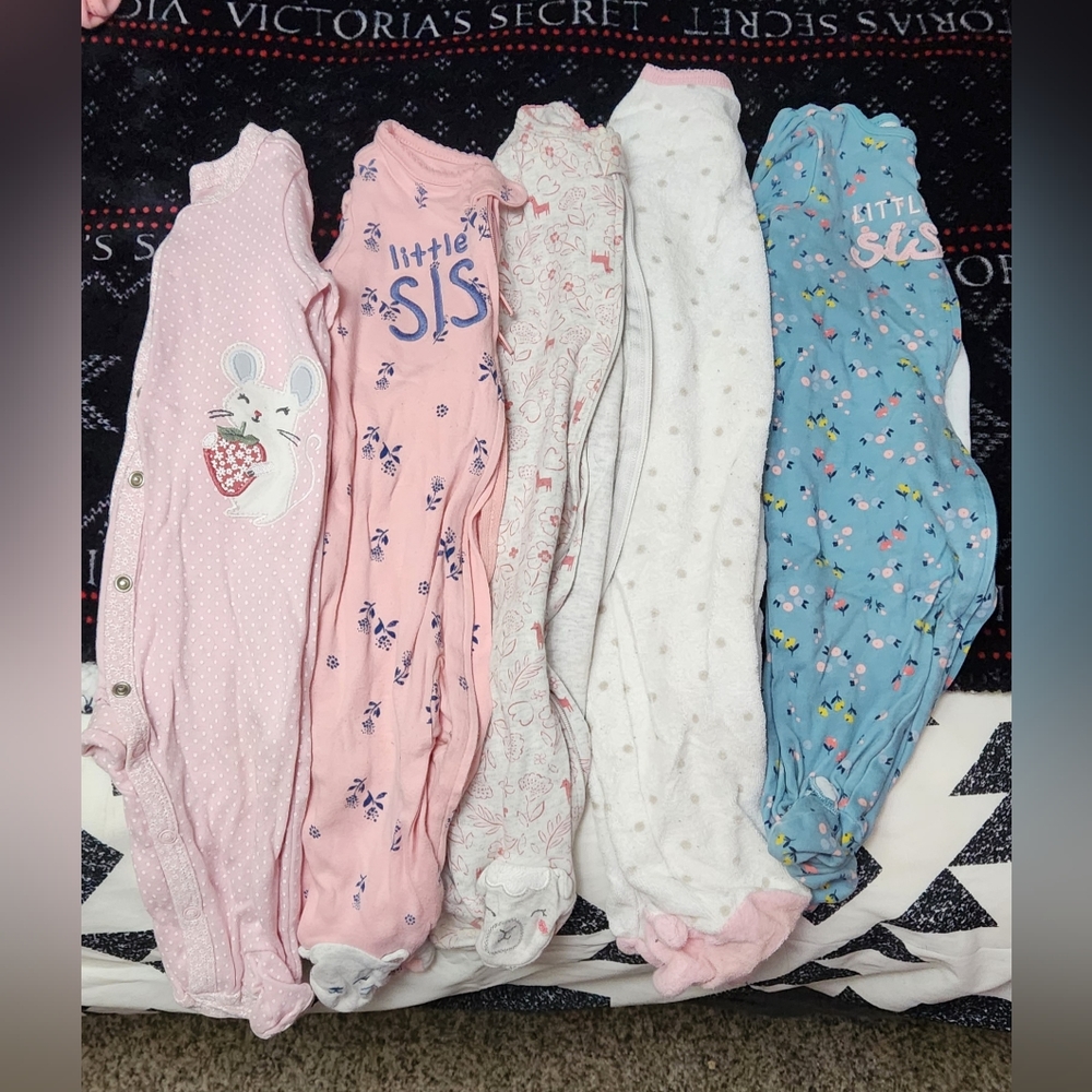 Baby girl pajamas 6 months
